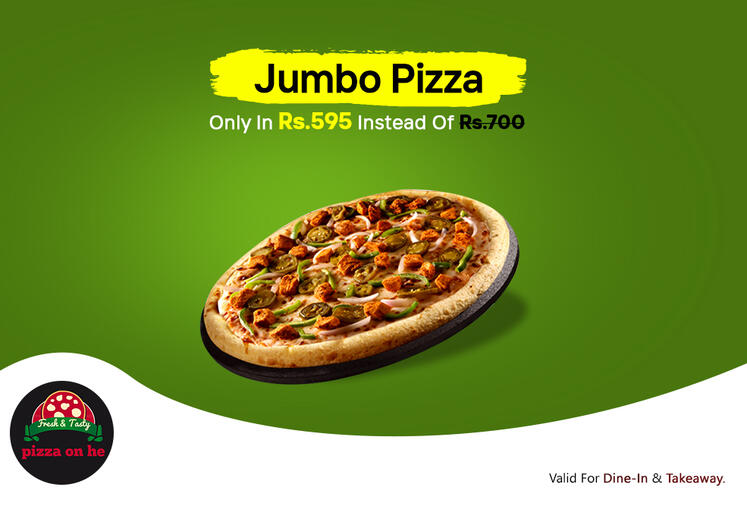 Jumbo Pizza Deal