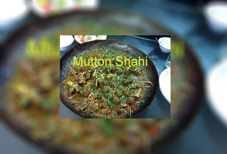 Mutton Shahi Karahi