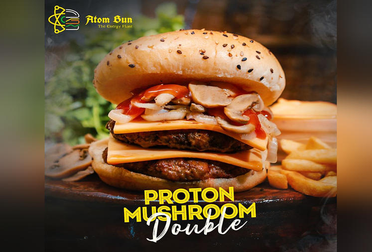 Proton Mushroom Double Burger