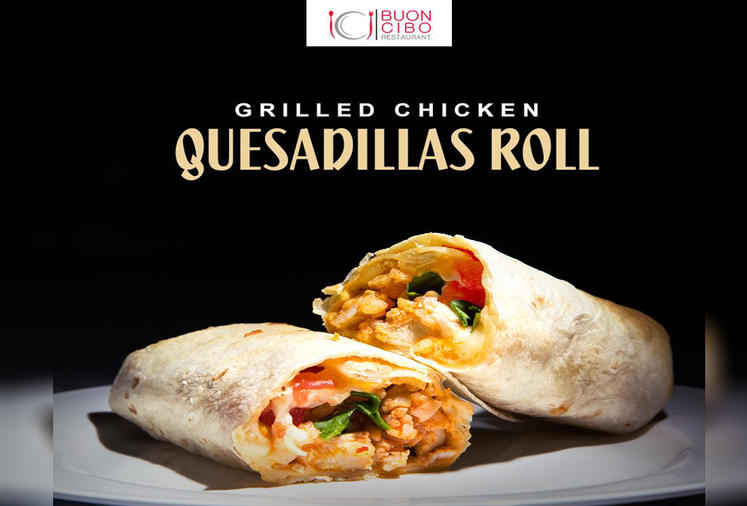 Grlled Chicken Quesadillas Rolls