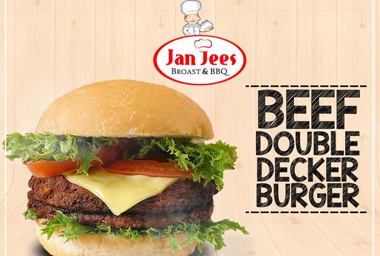 Beef Double Decker Burger 