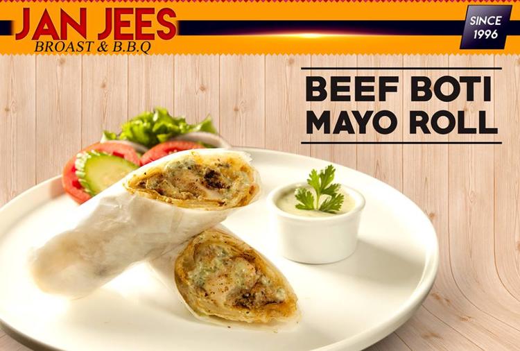 Beef Boti Mayo Roll