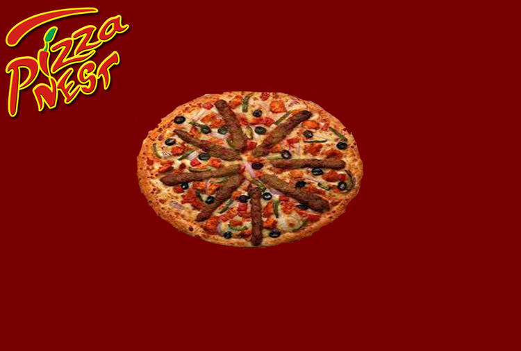 Seekh Kabab Pizza