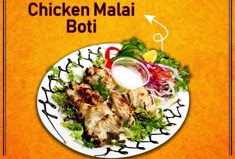 Chicken Malai Boti
