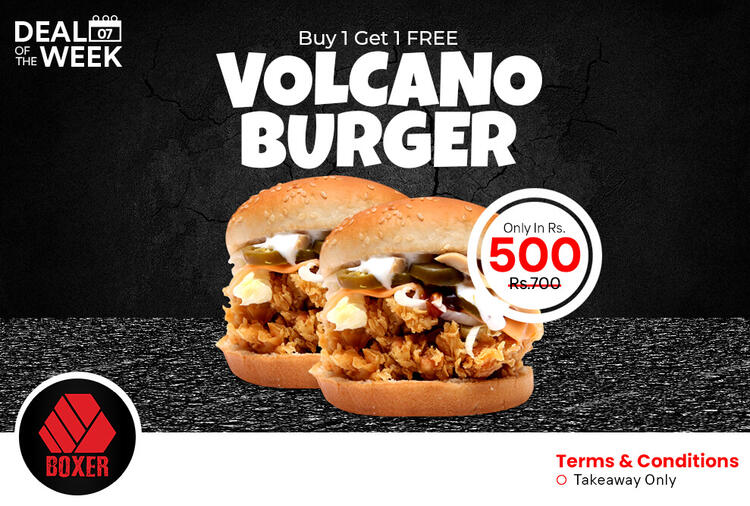 Volcano Burger