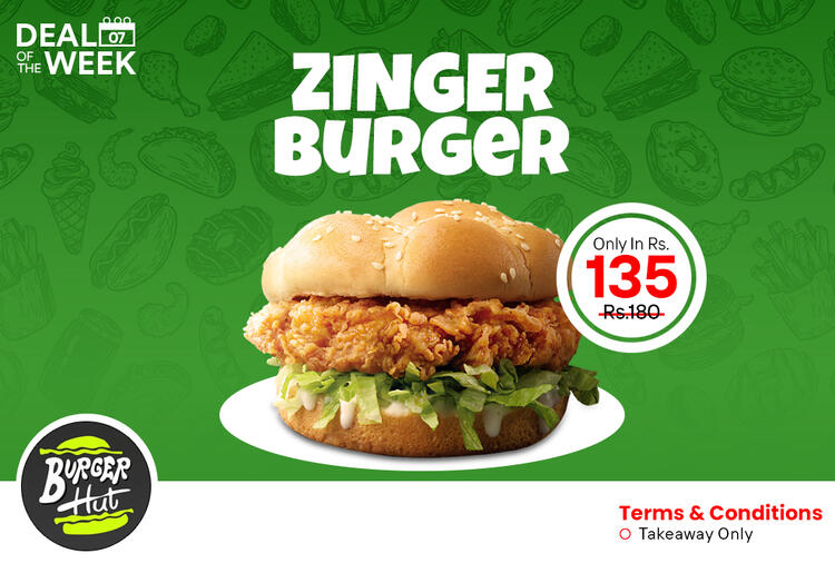 Crunchy Zinger Burger