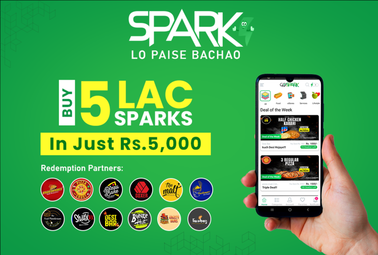 Buy 5 lac Sparks!!