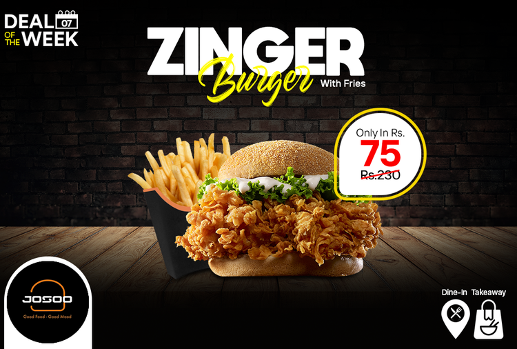 Crispy Zinger Burger