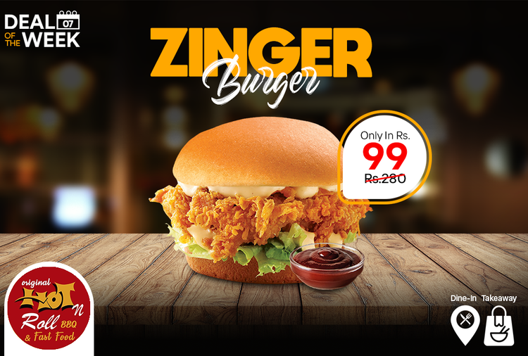 Crispy Zinger Burger 