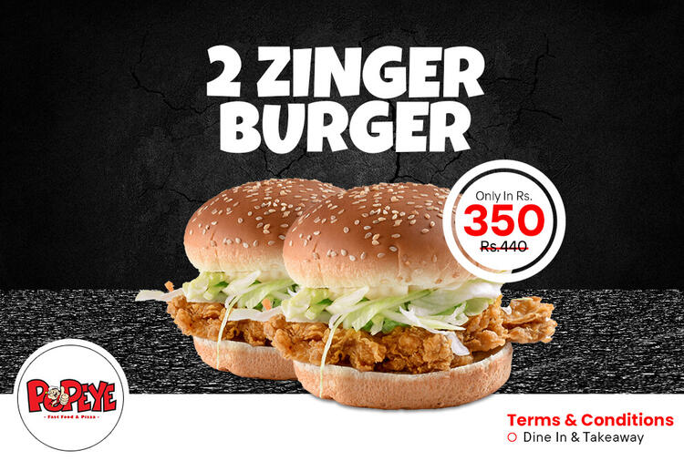 2 Zinger Burger