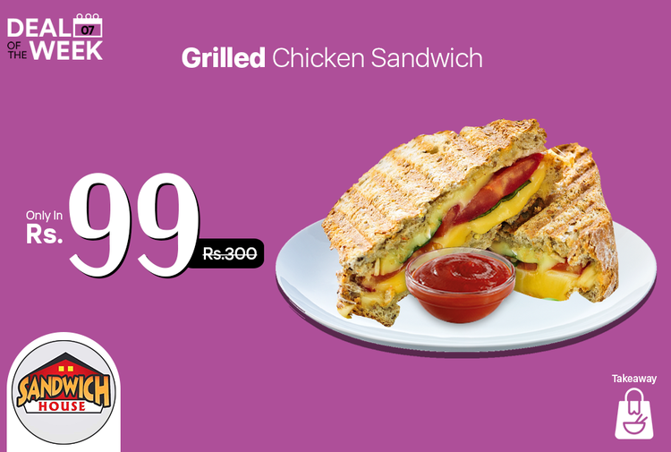  Chicken Grilled Sandwich