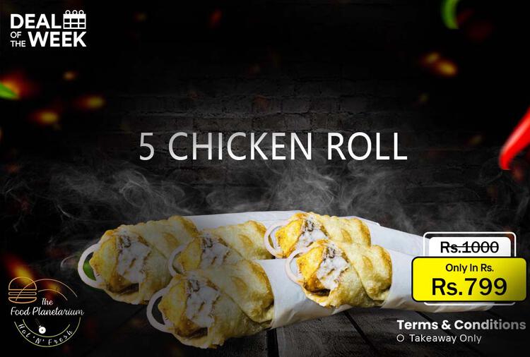 5 Chicken Roll!