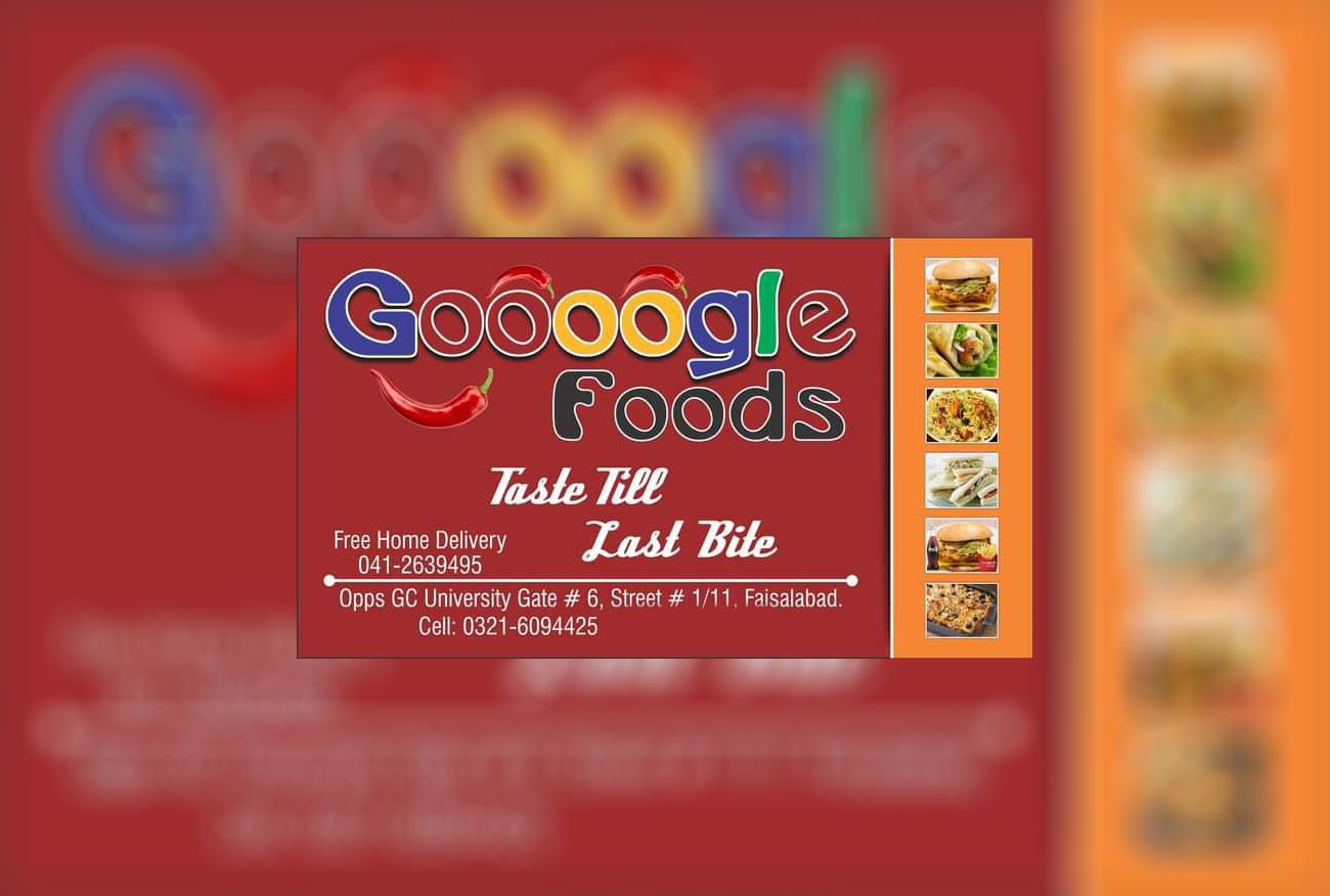 Goooogle Foods