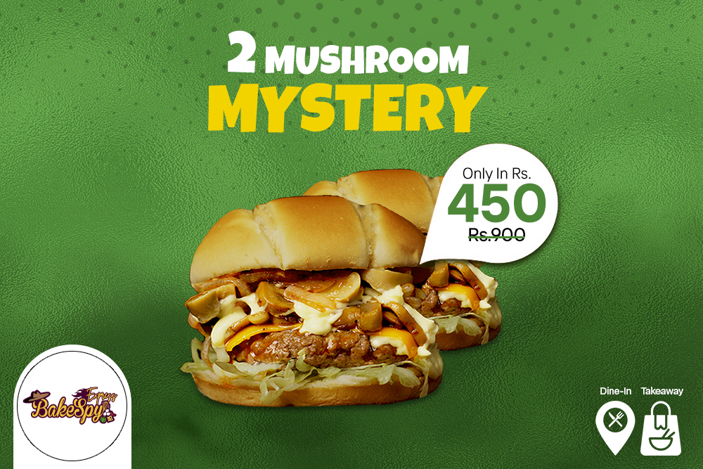 Mushroom Mystery Burger