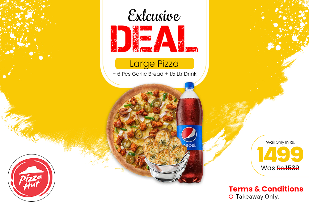  Large Pizza deal 