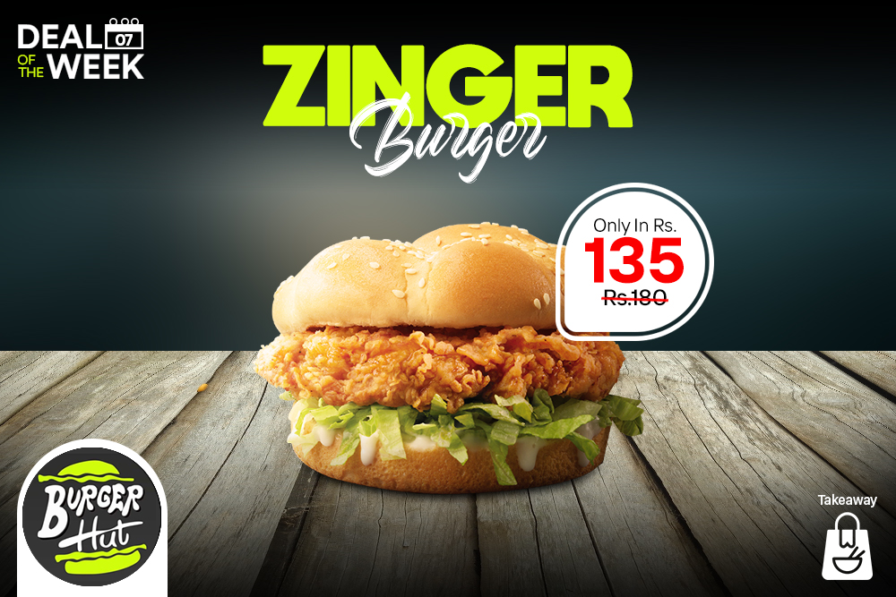 Crunchy Zinger Burger