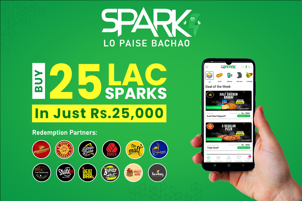 Buy 25 Lac Sparks!!