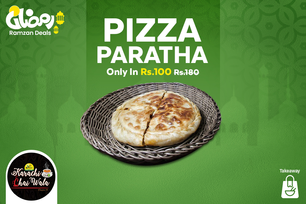 Pizza Paratha 